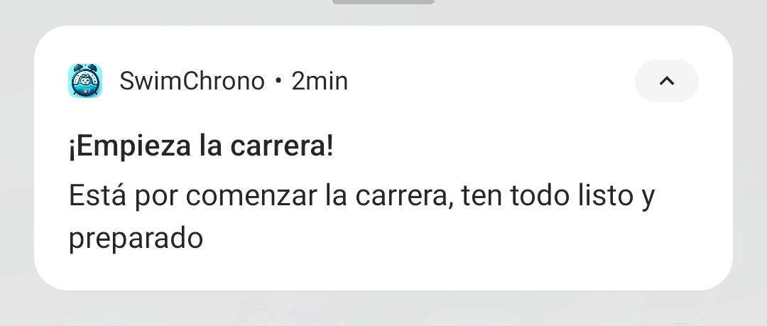 Ejemplo de notificación